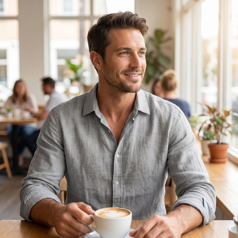 Mason Loose Long-Sleeve Shirt — lifestyle