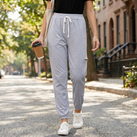 Perfee Joggers con Cuerda y Bolsillos
