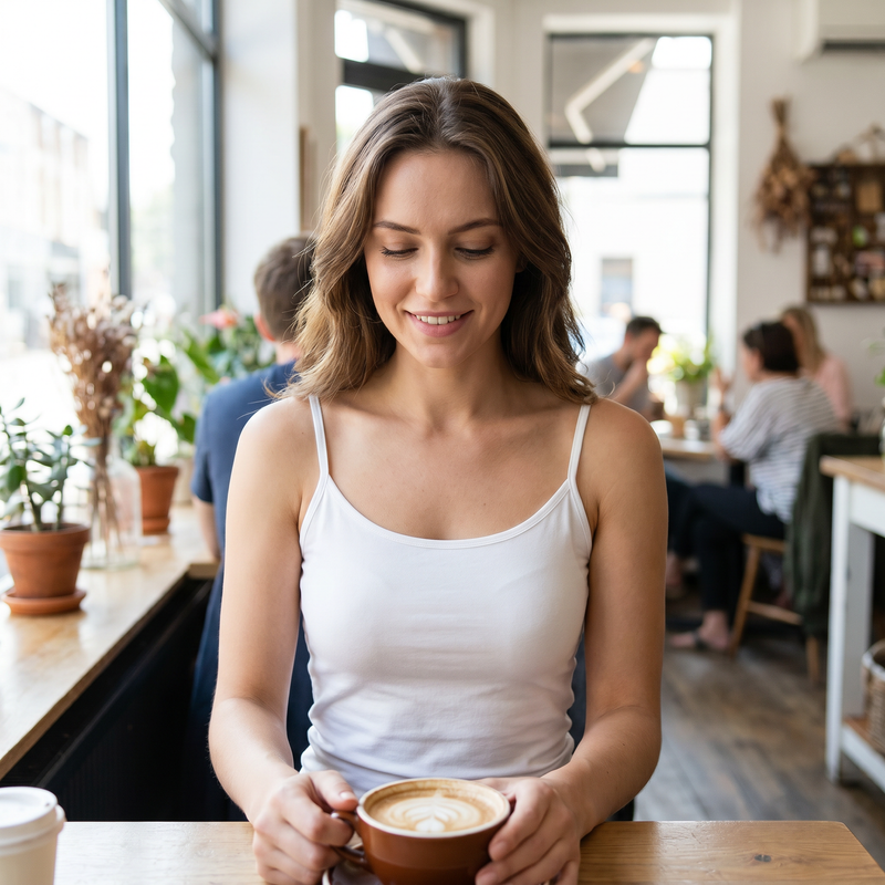 Scoop Neck Cami Top — lifestyle