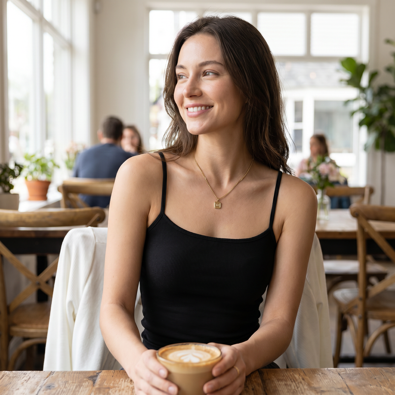 Ribbed Scoop Neck Cami Top — lifestyle