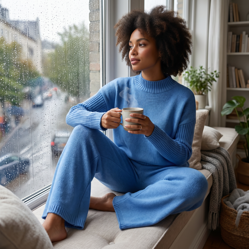 Wren Relaxed Sweat Set — lifestyle