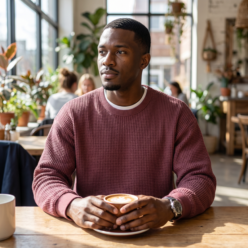Relaxed Crew Sweatshirt — lifestyle