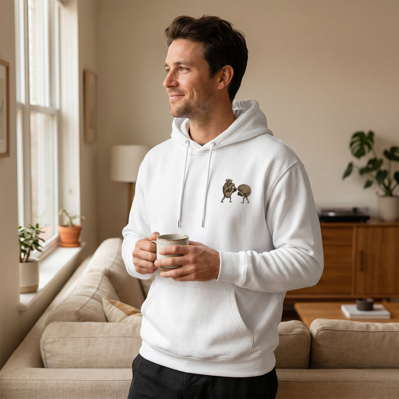 Printed Pullover Hoodie — lifestyle