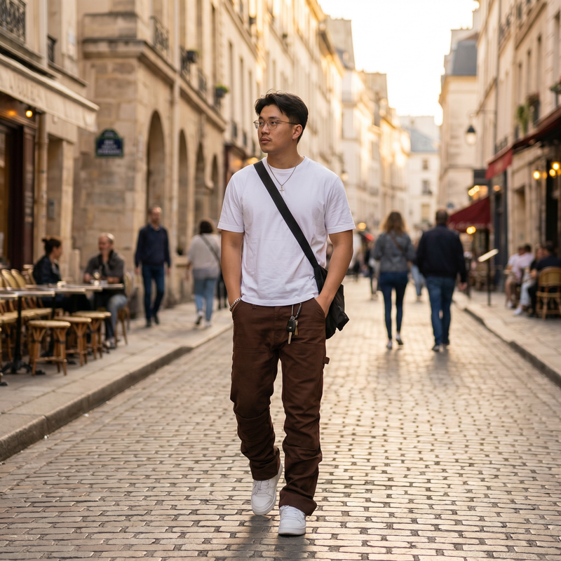 Slim Versatile Chinos — lifestyle
